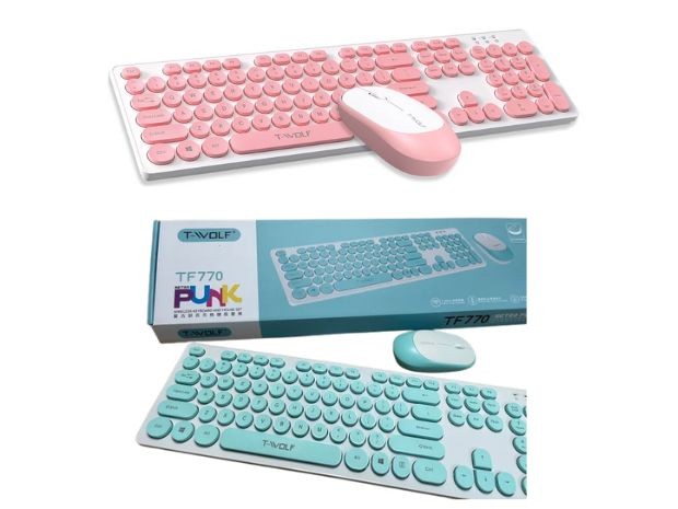 &u+ KIT TECLADO + MOUSE GAMER TWOLF T770